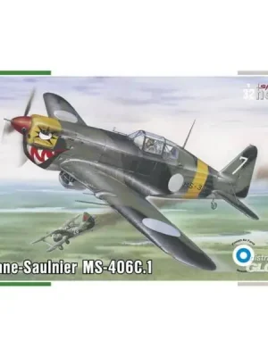 Zertifiziert - Modellflugzeug Morane-Saulnier MS-406C.1 HI-TECH - Special Hobby