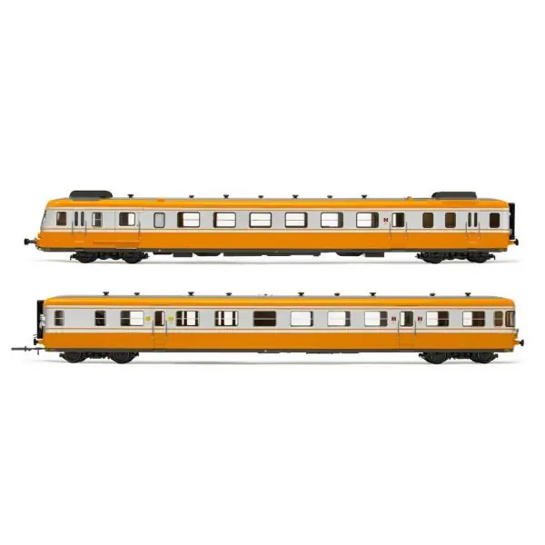 Zweiteiliger Triebwagen mit Sounddecoder RGP2 Klasse x 2700 SNCF HO - Jouef - Sehr gefragt