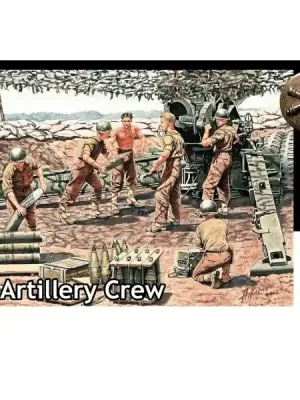 WWII Figuren US Army 1944-1945 Kanoniere Set45 - Master Box - Sofort bestellbar