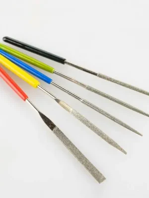 Werkspreis - Diamantfeilen-Set 100 mm (5-teilig) - Heller