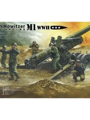8-Zoll-M1-Haubitze, Zweiter Weltkrieg - AFV Club - Einfache Rückgabe