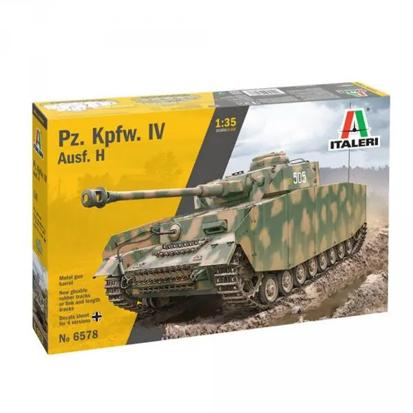 Werkspreis - Panzermodell PANZER IV AUSF H - Italeri