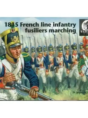 1815 French line infantry fusiliers marching- 1 72e - WATERLOO 1815 - Waterloo | Top-Deal
