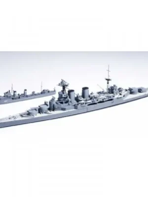 Aktion | Schiffsmodell Britische Schlachtkreuzerhaube & E-Klasse Zerstörer - Tamiya