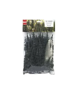 Direkt ab Werk | Modellbau Vegetation - 20 Silberbäume - Busch