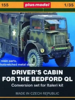 Aktion - Fahrerkabine des Bedford QL - Plus Model
