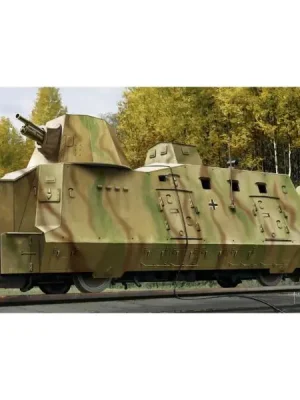 Versand noch heute - Modellgeschützlokomotive Schutzwagen - Hobby Boss