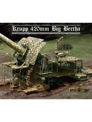 420-mm-Belagerungshaubitze „Große Bertha“ des Deutschen Reiches - Takom | Werkspreis