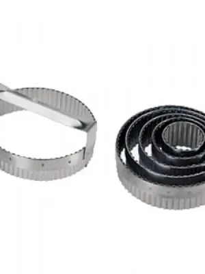 Vorteilspreis - Emporte pièce cannelé rond ø 12 en inox - DeBuyer