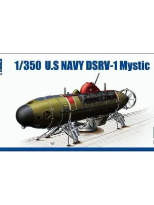 US Navy DSRV-1 Mystic (Modelle x2) - Riich Models - Markenqualität