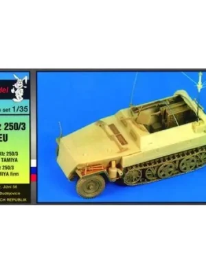 Zertifiziert | Sd.Kfz 250/3 Umbausatz für Tamiya-Modellbausatz - Plus Model