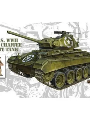 Begrenztes Angebot - Leichter Panzer M24 Chaffee aus dem Zweiten Weltkrieg - AFV Club
