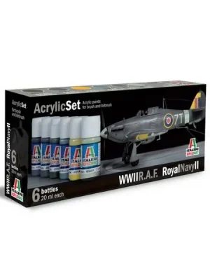 Angebot | RAF Royal Navy II Acrylfarben-Set - Italeri