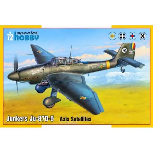 Beliebt | Special Hobby Junkers Ju-87D-5 Axis Satellites in 1 72 - Special Hobby