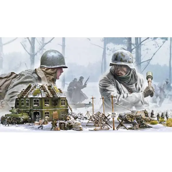 Battle Set 80. Jahrestag der Belagerung von Bastogne - Italeri | Sehr gefragt