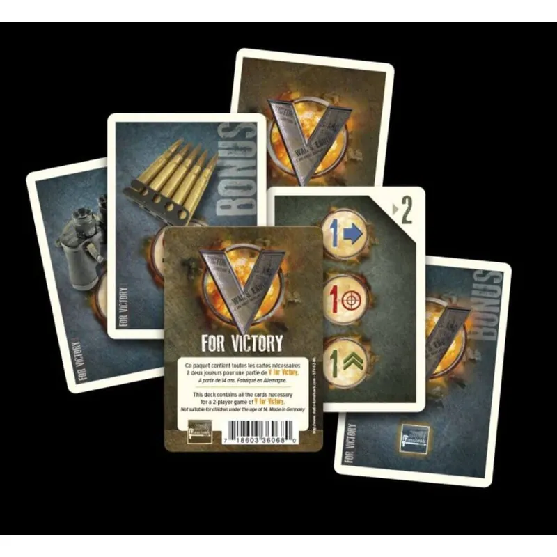 V for Victory Card Deck - engl./fr. | Neu im Sortiment