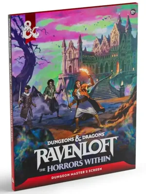 Profi-Qualität - D&D – 2024 Ravenloft Horrors Within DM Screen - engl.