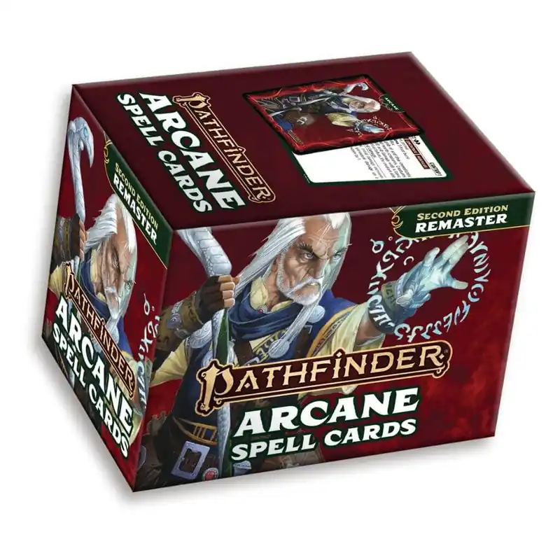 Nur noch wenige - Pathfinder 2. Edition - Arcane Spell Cards (Remaster) - engl.