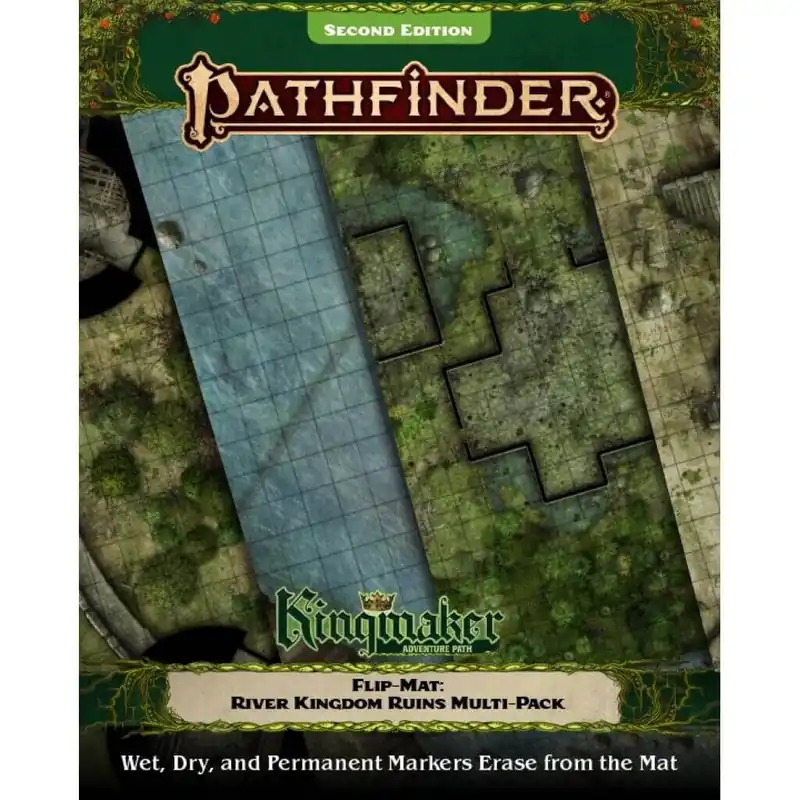 Nur begrenzt verfügbar - Pathfinder Flip-Mat Kingmaker Adventure Path River Kingdoms Ruins Multi-Pack