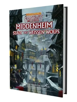 Zertifiziert | Warhammer Fantasy RPG - Middenheim Stadt des Weißen Wolfs - dt.