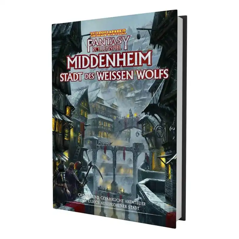 Zertifiziert | Warhammer Fantasy RPG - Middenheim Stadt des Weißen Wolfs - dt.