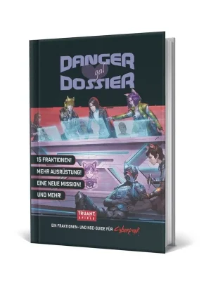 Neu verfügbar - Cyberpunk Red Danger Gal Dossier - dt.