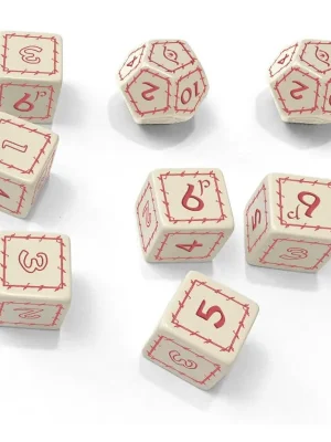 Der Eine Ring RPG Weißes Würfelset - Schnäppchen