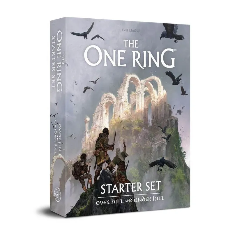 Kostenlose Rückgabe | The One Ring RPG Starter Set - Over Hill and Under Hill - engl.