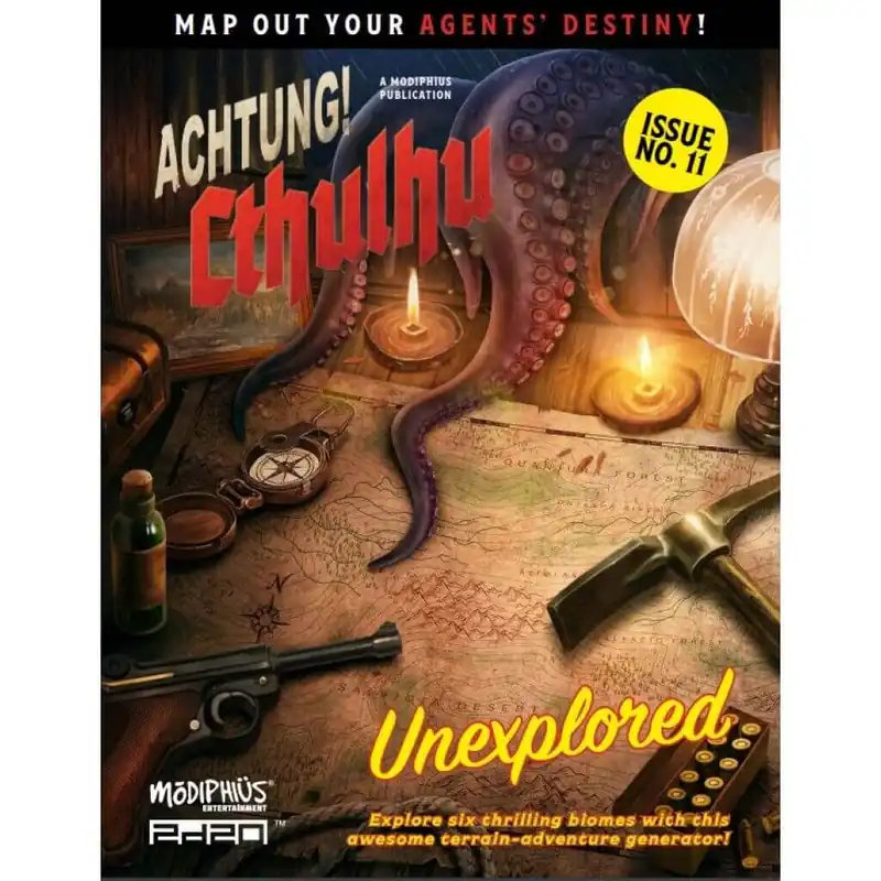 Achtung! Cthulhu 2d20 Unexplored - engl. - Hammerpreis