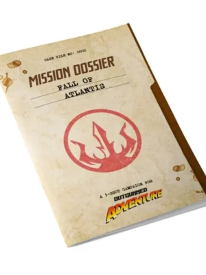 Outgunned Adventure Mission Dossier Fall of Atlantis - engl. - Bewährte Qualität