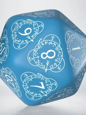 D20 Level Counter Blauer & weißer Würfel - Nur diese Woche