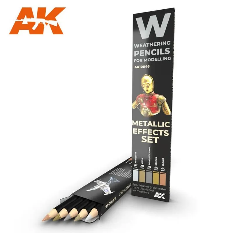 Watercolor Pencil Set Metallics | Top-Qualität