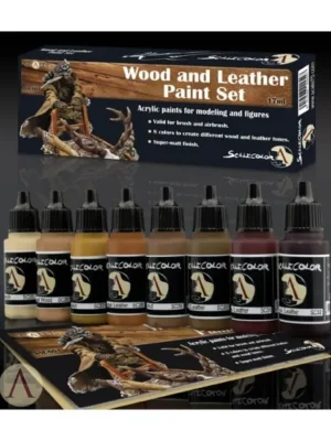 Profi-Qualität - Wood and Leather Paint Set