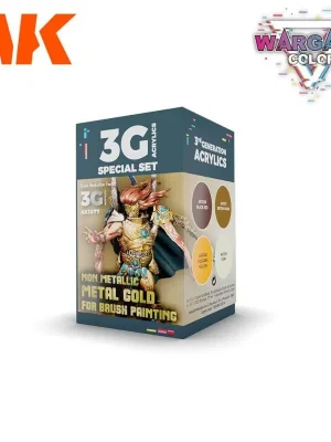 3G Set Non Metallic Metal Gold | Expressversand