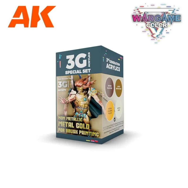 3G Set Non Metallic Metal Gold | Expressversand