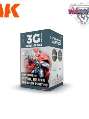 3G Set Non Metallic Metal Silver - Neu verfügbar