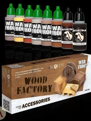 Sehr gut bewertet - Scale 75 Farbset für Holz und Fabrikzubehör