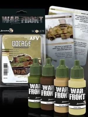 Scale75 Farbset Bocage für Panzer an der Normandie - Werkspreis