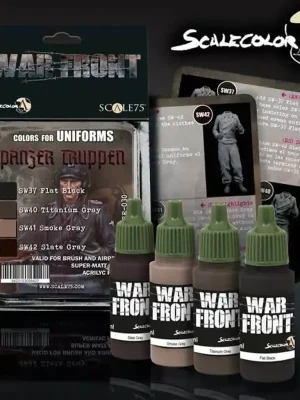Scale75 Farbset für die Uniformen der deutschen Panzertruppen | Markenqualität