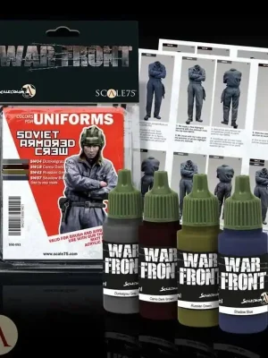 Scale75 Farbset für Sowjetische Panzerbesatzungen | Schnelle Lieferung