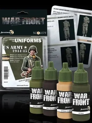 Scale75 Farbset für US Army Uniformen von 1944-45 - Herstellerpreis
