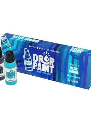 Drop and Paint Blue Moon | Markenqualität