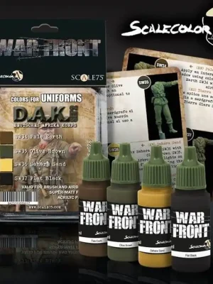 Schnelle Zustellung - Scale75 2.Farbset für Uniformen des DAK