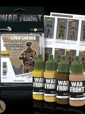 Scale75 Farbset für Britische und Commonwealth Armeeuniformen | Nicht verpassen