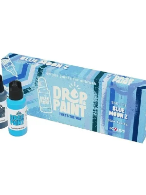 Zeitlich begrenzt - Drop and Paint Blue Moon 2
