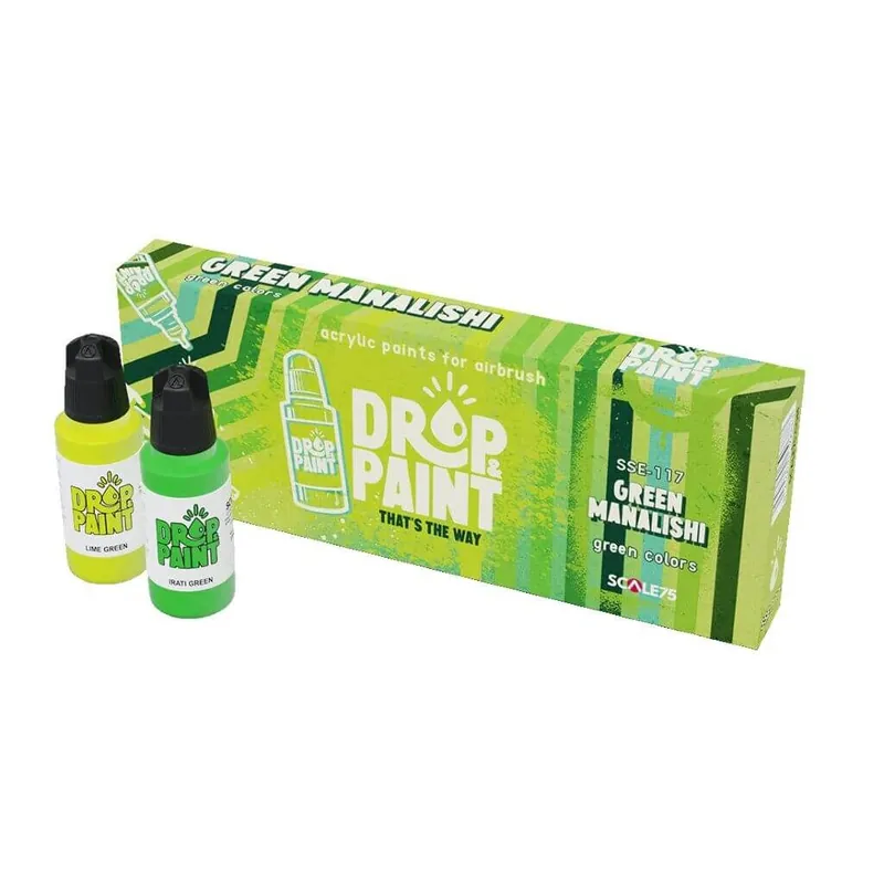 Drop and Paint Green Manalishi | Ausverkauf