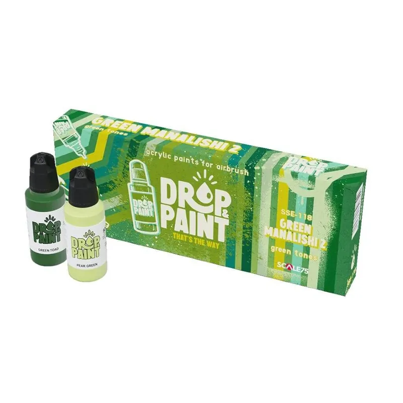 Drop and Paint Green Manalishi 2 - Neu verfügbar