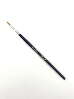 Kostenlose Rückgabe - Aquarellpinsel Rund, Synth. Haar 3
