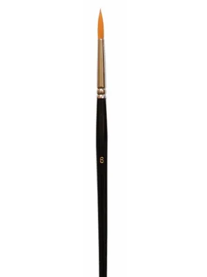 Aquarellpinsel Rund, Synth. Haar 6 | Brandneu