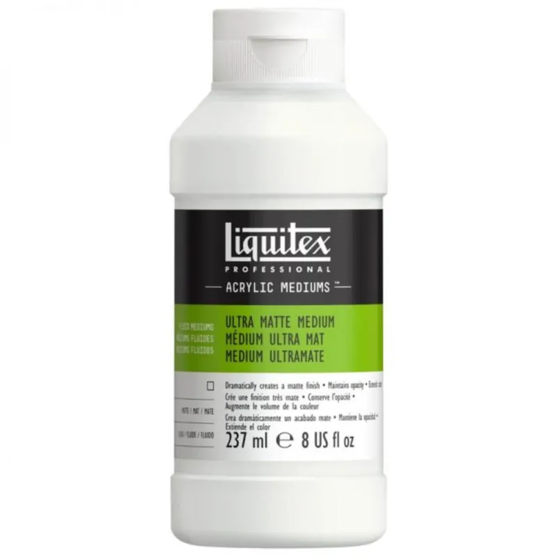 Liquitex Acrylic Medium - Ultra Matt Medium - 237ml - Profi-Qualität